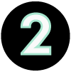number one with a stylish circular design representing the first in a series emphasizing importance and priority in various contexts including five key aspects
